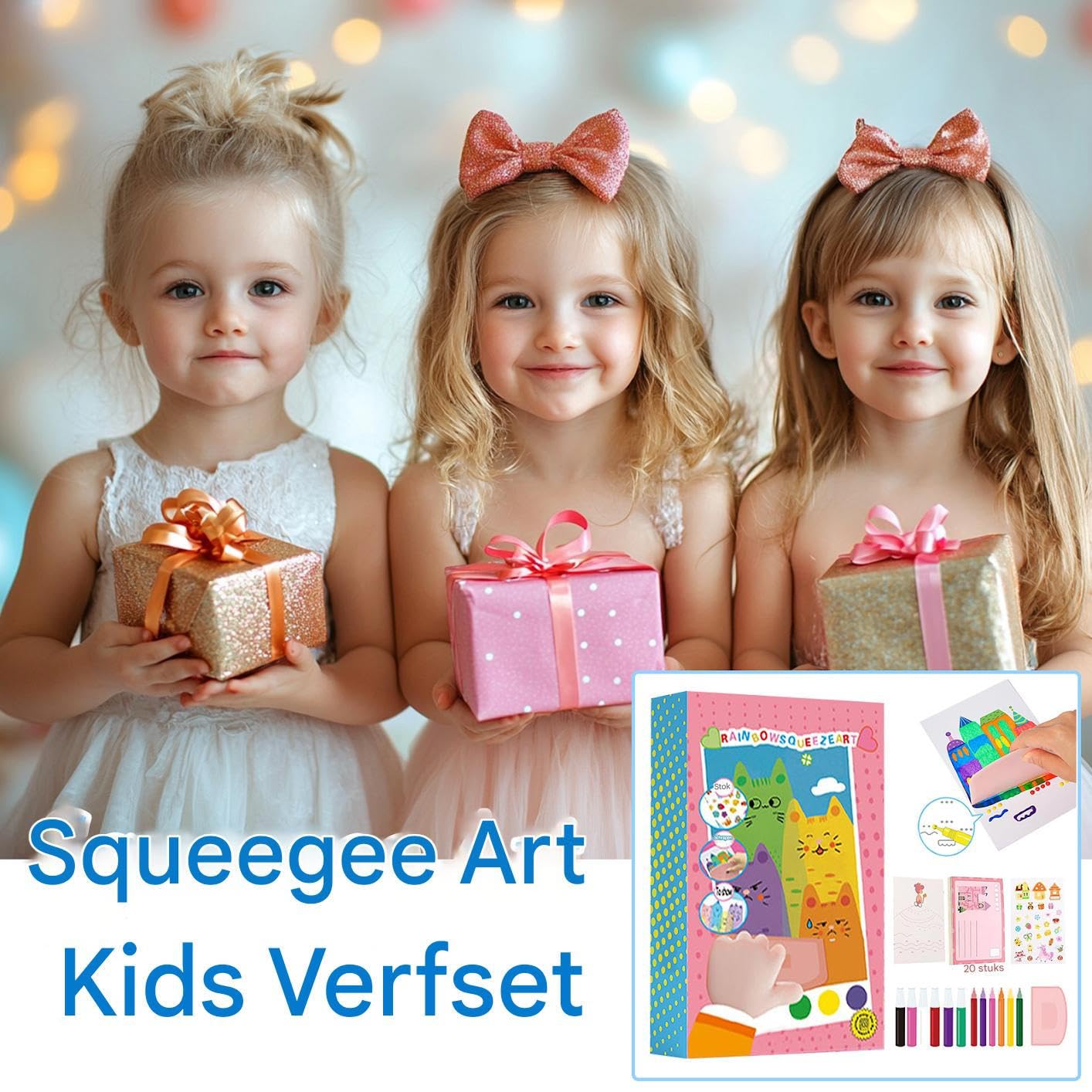 GUOOL Ensemble de Papier à Gratter Art pour Enfants Projet d'Artisanat Jouet Peinture à Gratter pour Filles Château