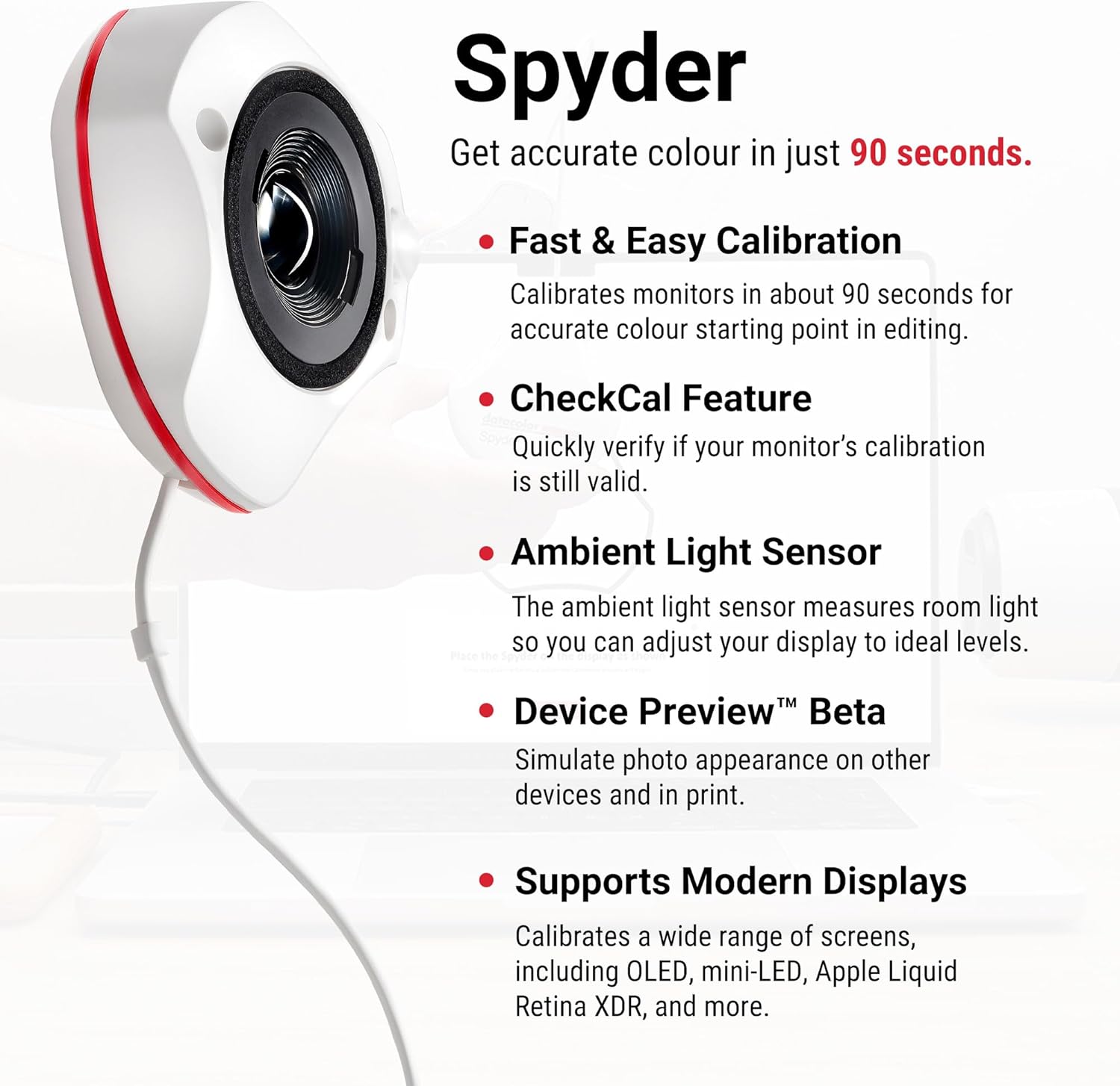 Datacolor Spyder Celebration Kit - Includes Spyder, Spyder Cube, & Spyder Checkr 24, Complete Photo Colour Management from Capture Through Display, Photography Colour Tool Kit