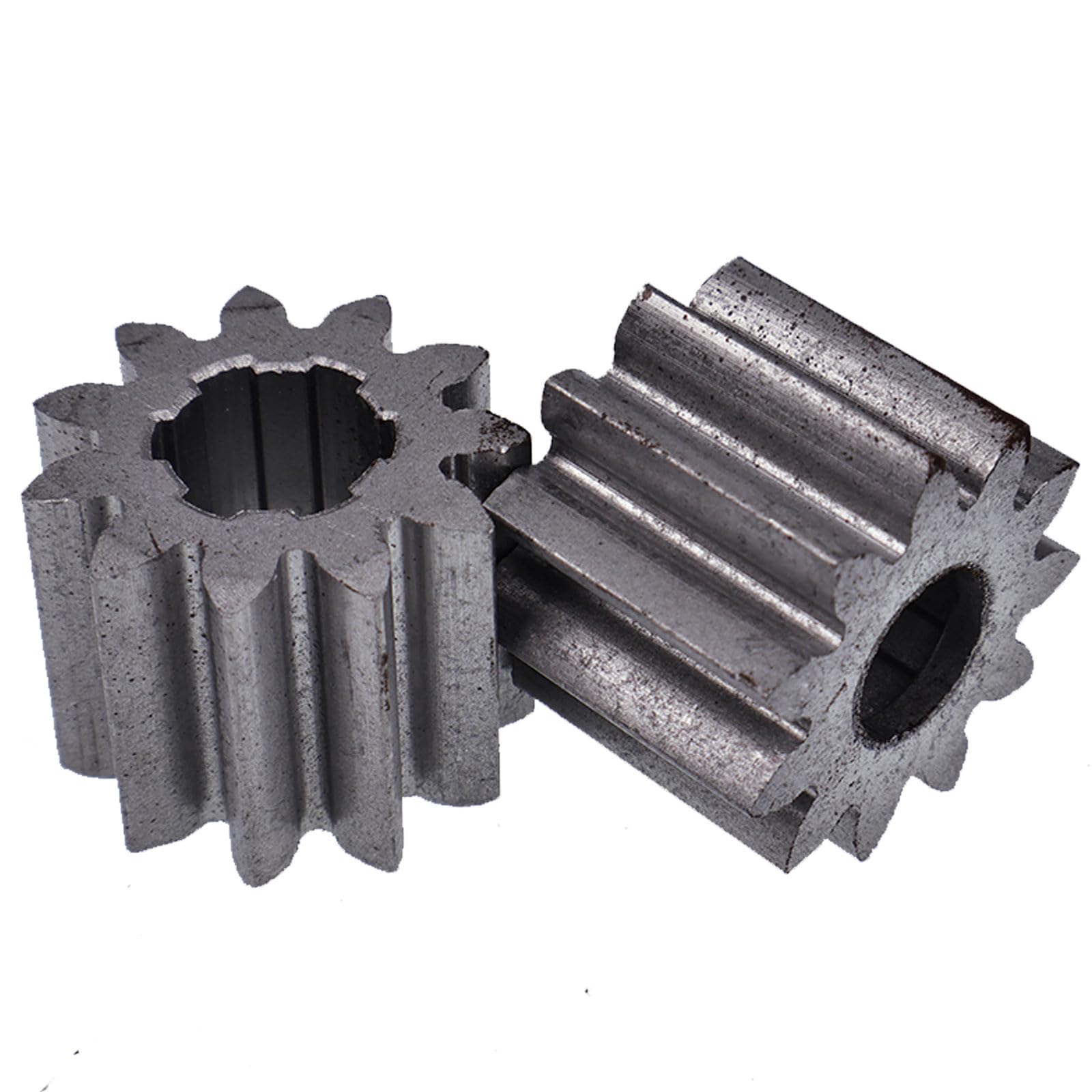 IEQFUE Pignone GX20053 per settore sterzo, 2 pezzi, compatibile con John Deere D100 110 160 170 LA140 LA145 LA150 LA155 102 105 115 125 135 145 LA165 LA175 X110 X120. Tosaerba LA120