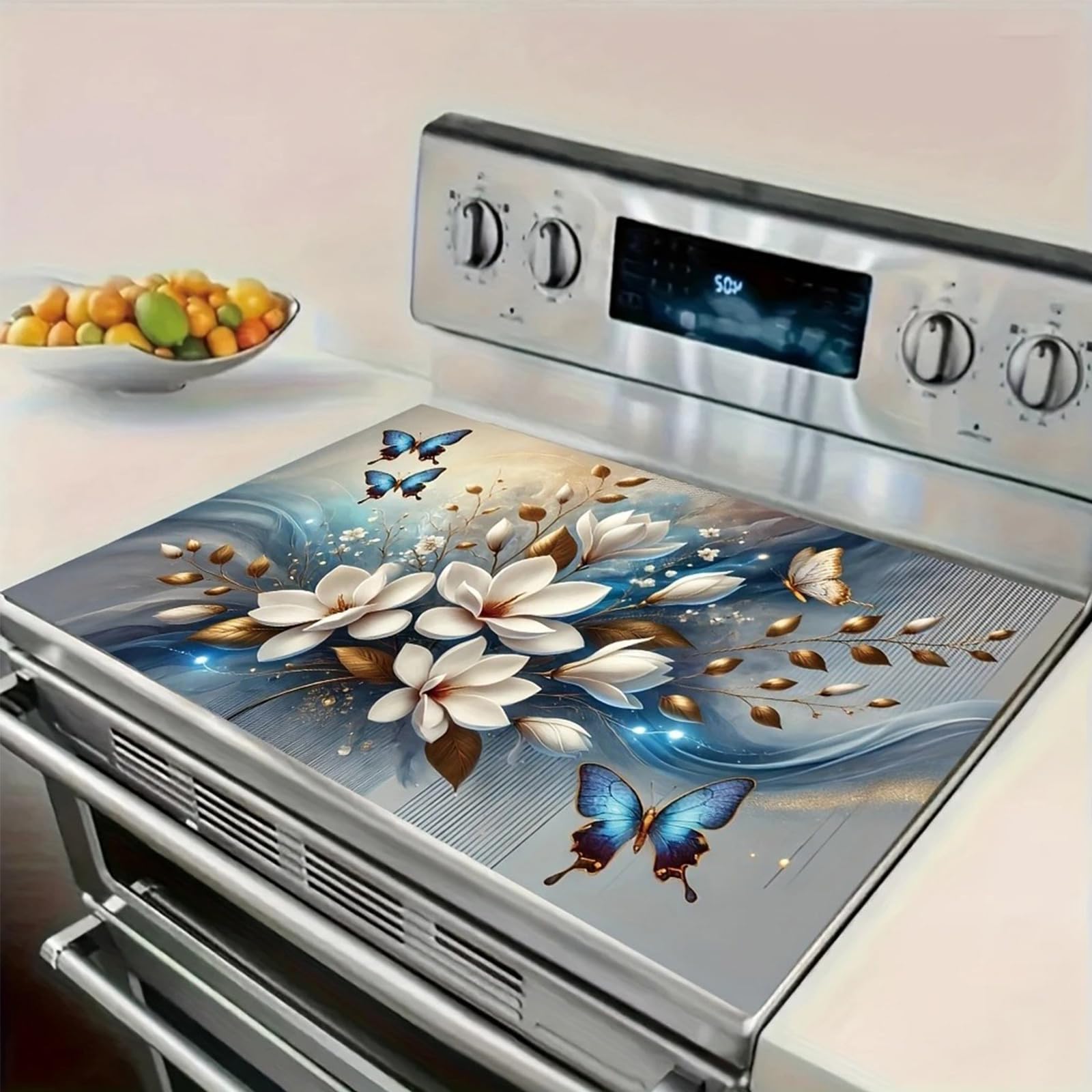 pochikiki-brand Stove Top Cover Dish Washable Cooktop Covers Countertop Protector Keep Stove Draining Board Mat for Kitchen Sink Counter Coffee Machine Dish Rack Worktop