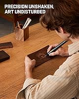 Vista 2 de Fanttik F2 Master Eng - Bolígrafo de grabado, kit de herramientas rotativas inalámbricas con 5 velocidades variables, bolígrafo grabador recargable