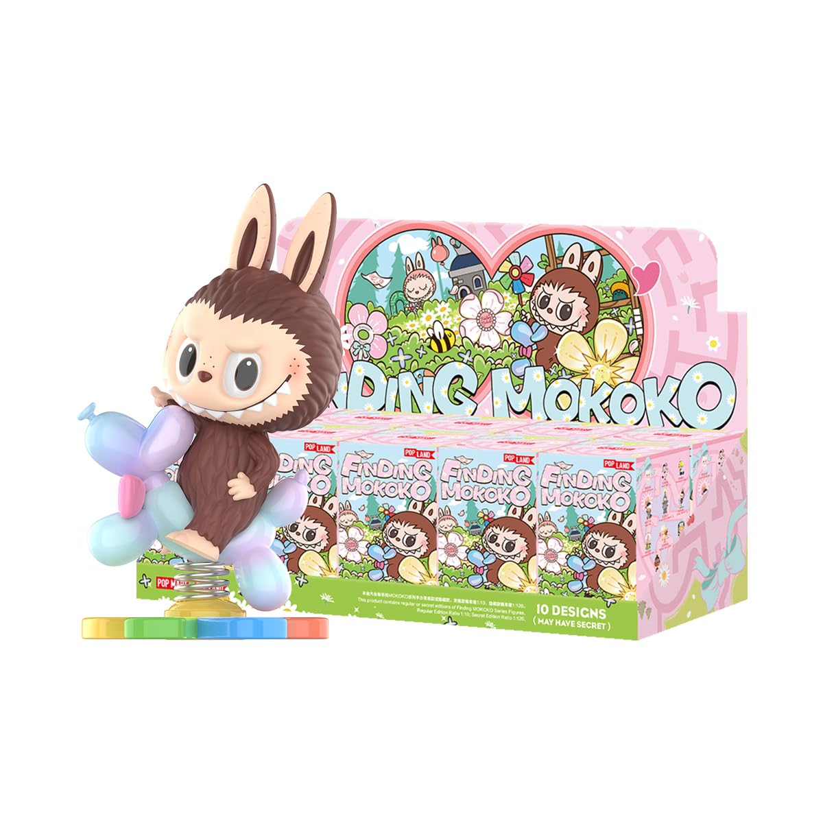 POP MART Finding MOKOKO Series Figures Whole Set Premium Design