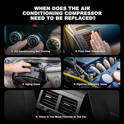 Miniatura 5 de Compresor de CA para Hyundai Sonata 2.0L para Kia Optima 2.0L para Kia Optima 2.4L 2012-2015