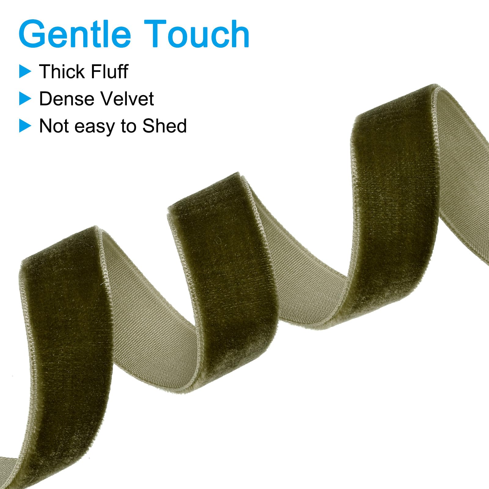 PATIKIL 0.63 Inch x 10 Yards Velvet Ribbons - Image 4