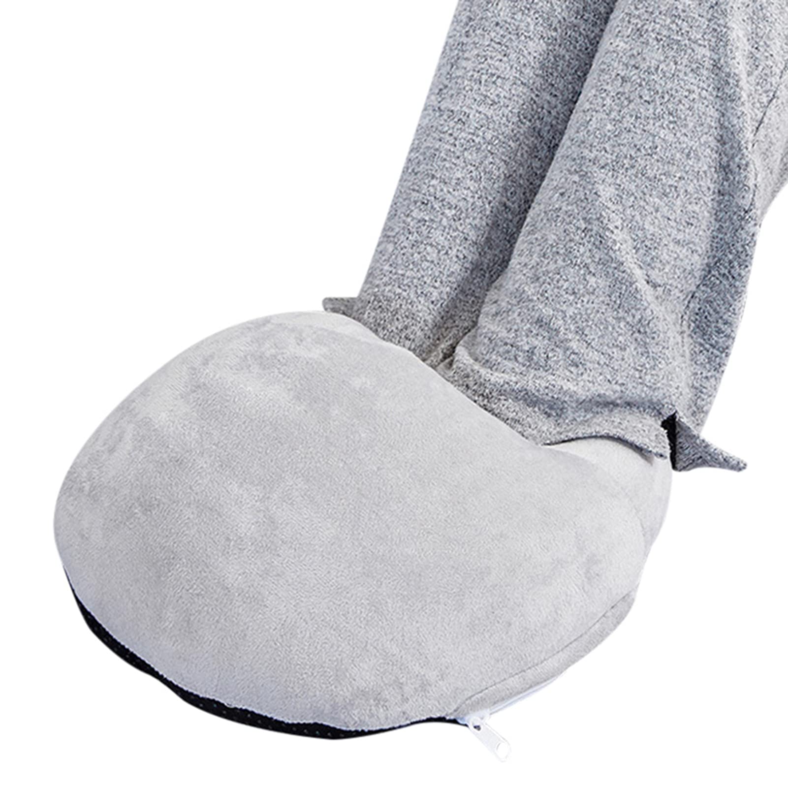 Pantoufles chauffantes portables avec chauffage électrique de pieds USB en peluche douce