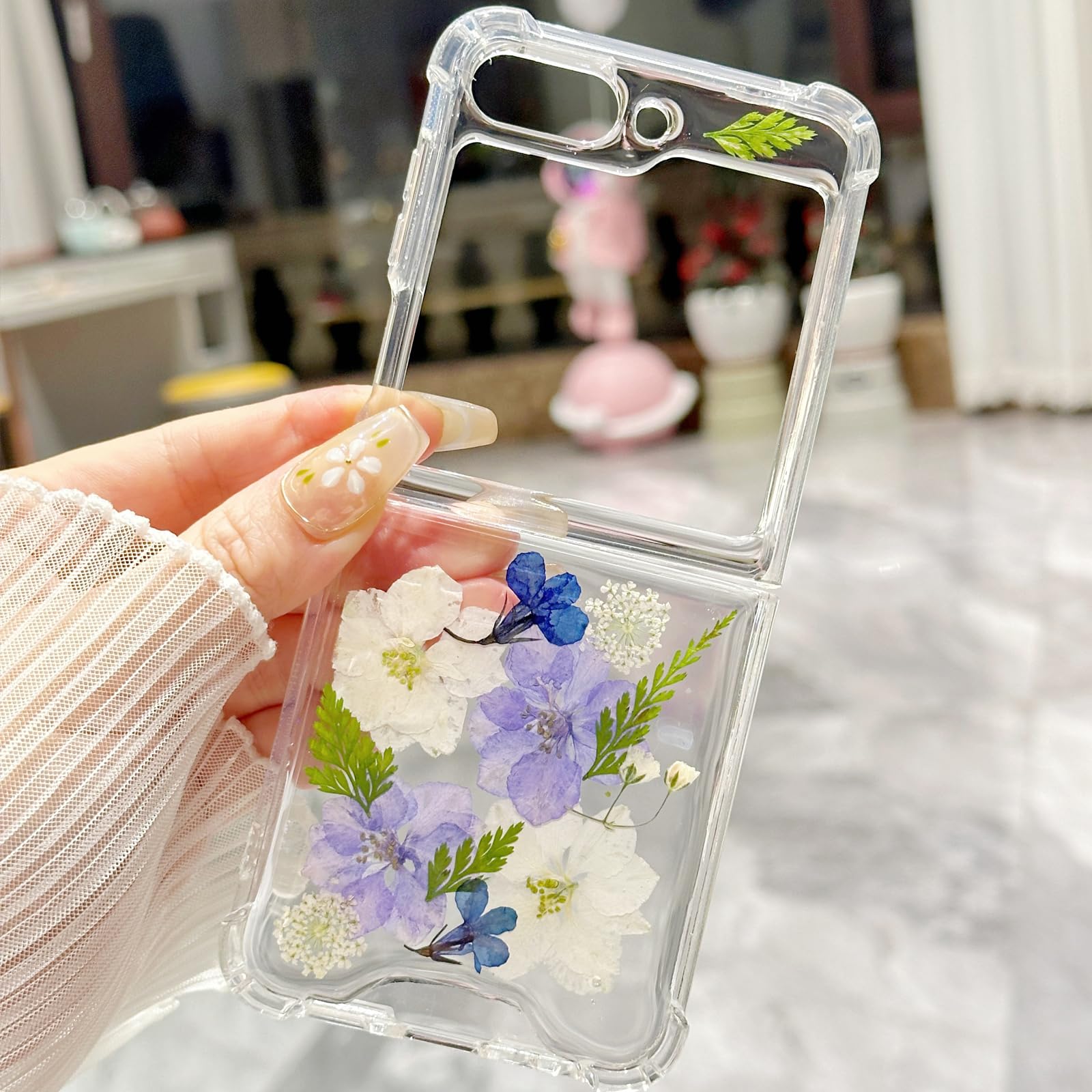 Amazon.com: Changjia for Samsung Galaxy Z Flip 7 FE/Z Flip 6 Clear