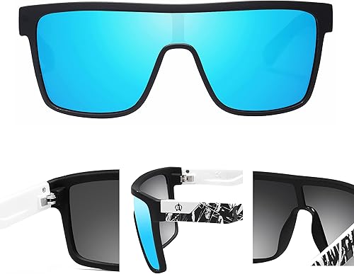 Miniatura 10 de Gafas de sol polarizadas deportivas para hombres Ciclismo Conducción Pesca Correr Golf Gafas de sol Mujeres 100% Protección UV HD6015