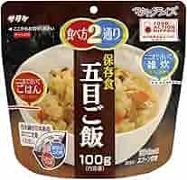 防災用品　期限たっぷり！1箱50食入！サタケ　マジックライス　保存食五目ご飯 Amazon | サタケ 長期備蓄用非常食 マジックライス 五目ご飯