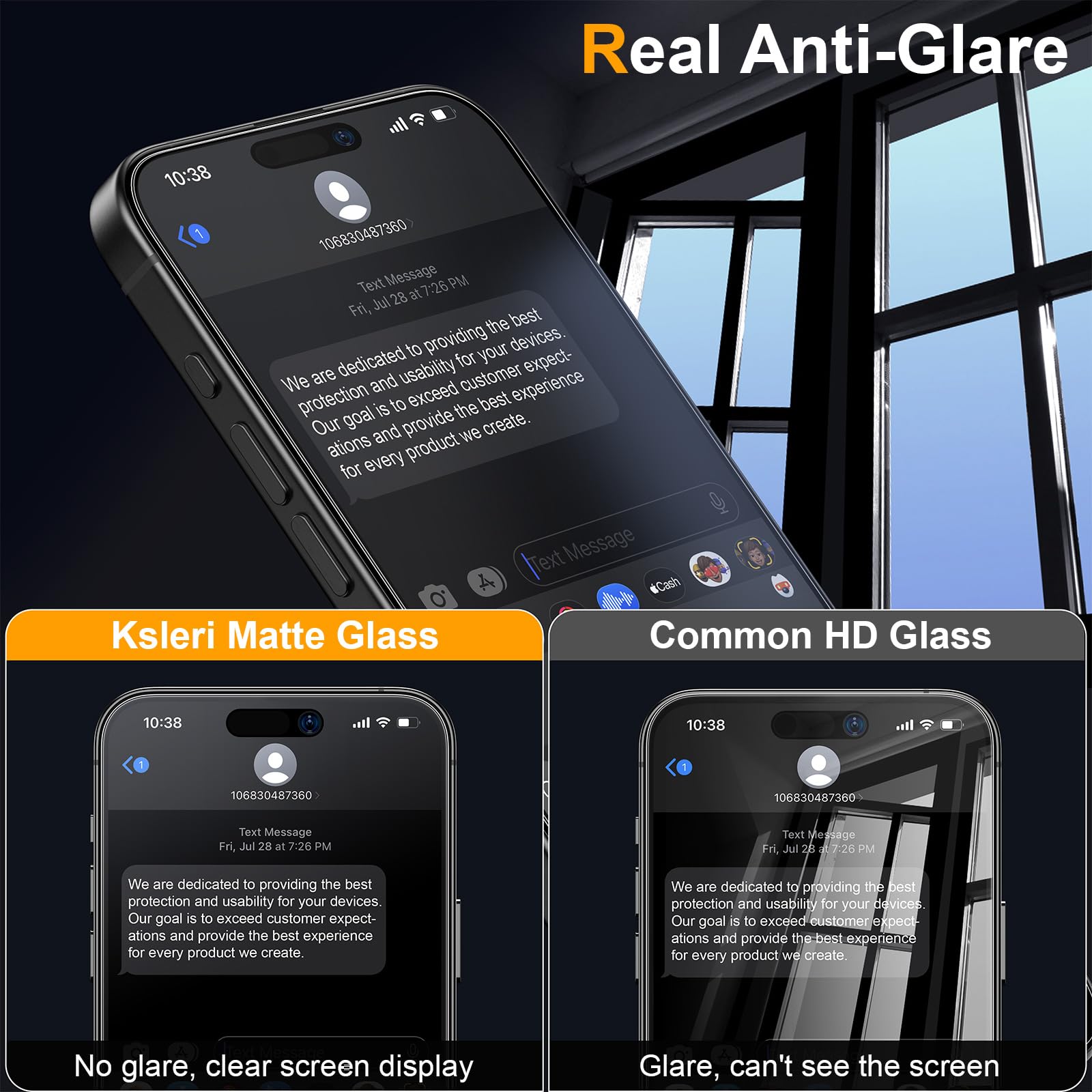 Film Protection écran Verre Trempé 9H Pour IPhone X/XR/XS/11/8/7/6 Etc. - Anti-choc, Anti-traces, Transparent
