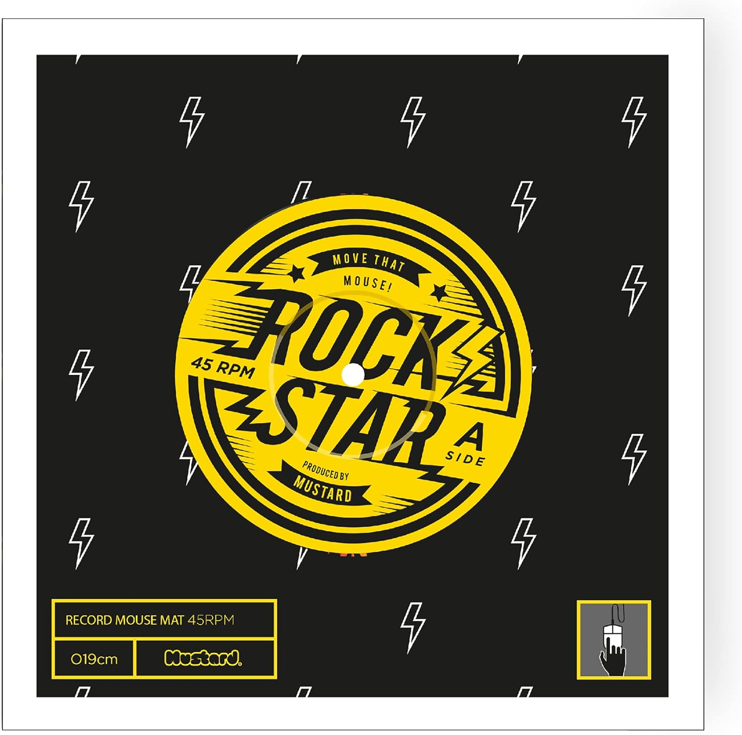 Desk Mousepad - Rock 'N' Roll
