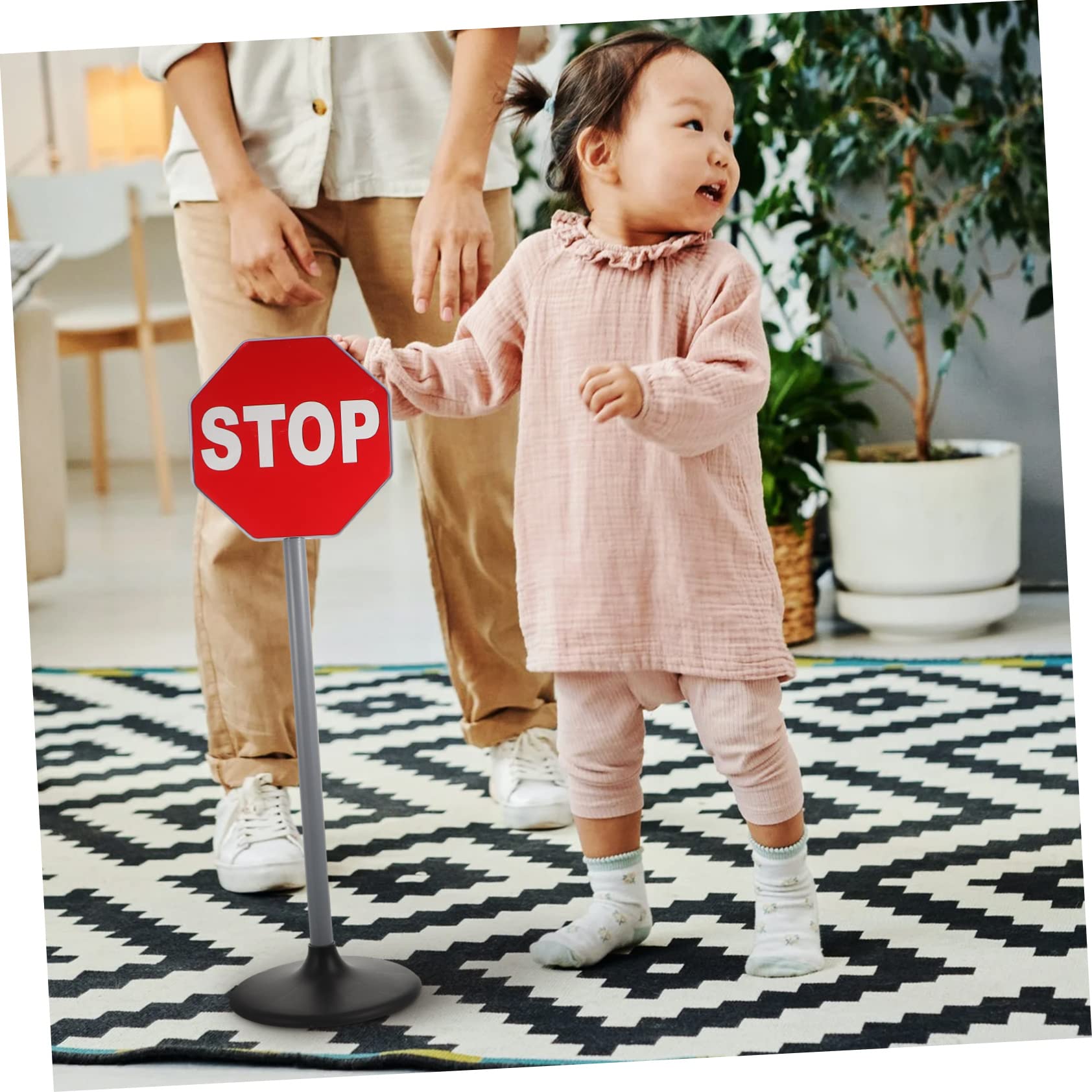 BESTonZON Set de Juguetes de Tráfico Educativos para Niños Duraderos y Resistentes para Enseñanza Temprana de Seguridad Vial Hogar