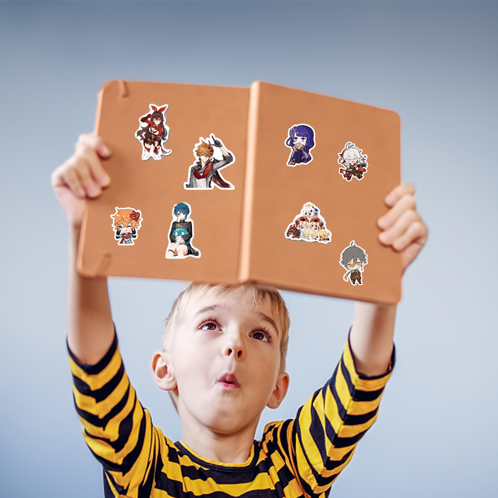 Adesivi Per Personaggi Dei Cartoni Animati Genshin Impact, Set Di 50, Impermeabili E Resistenti Ai Raggi Uv Ottimi Per Tutti I Tuoi Gadget