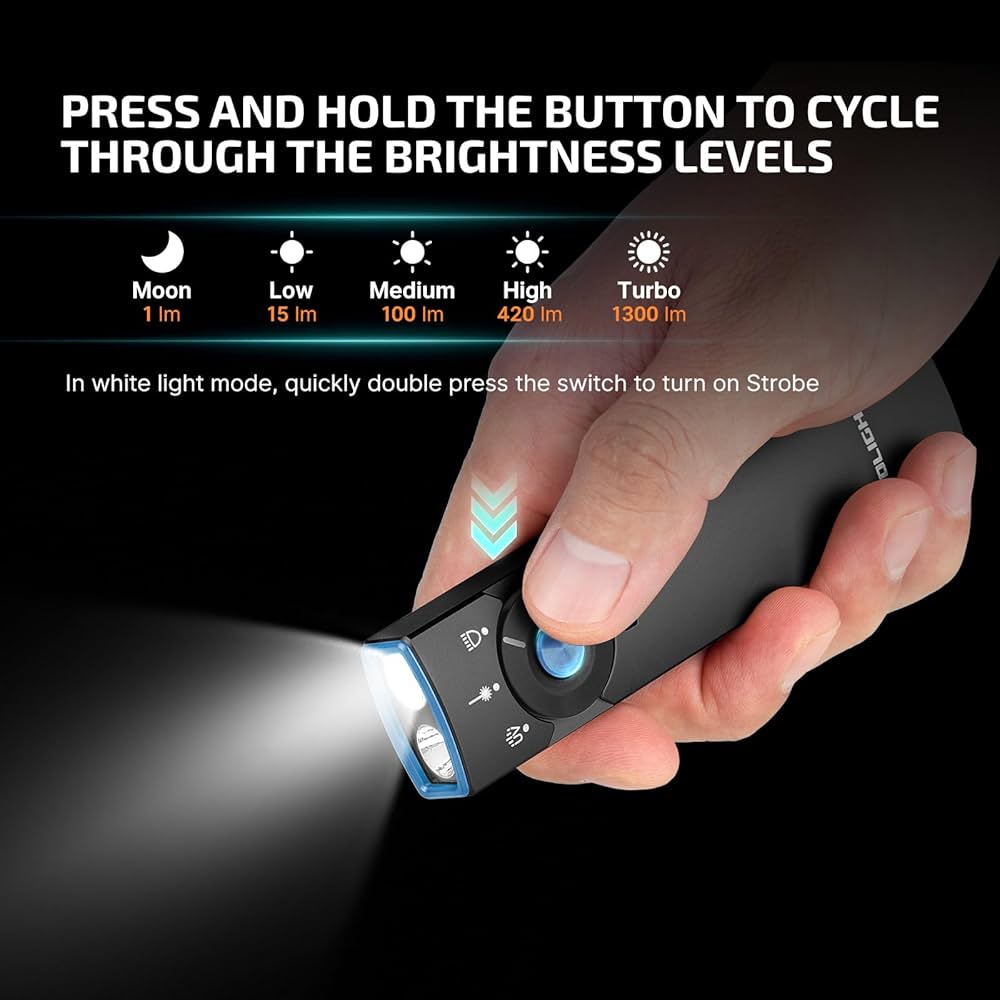 Olight Arkfeld Pro 懐中電灯 Arkfeld PRO 初の三つを一つにしたライト- Olight Japan