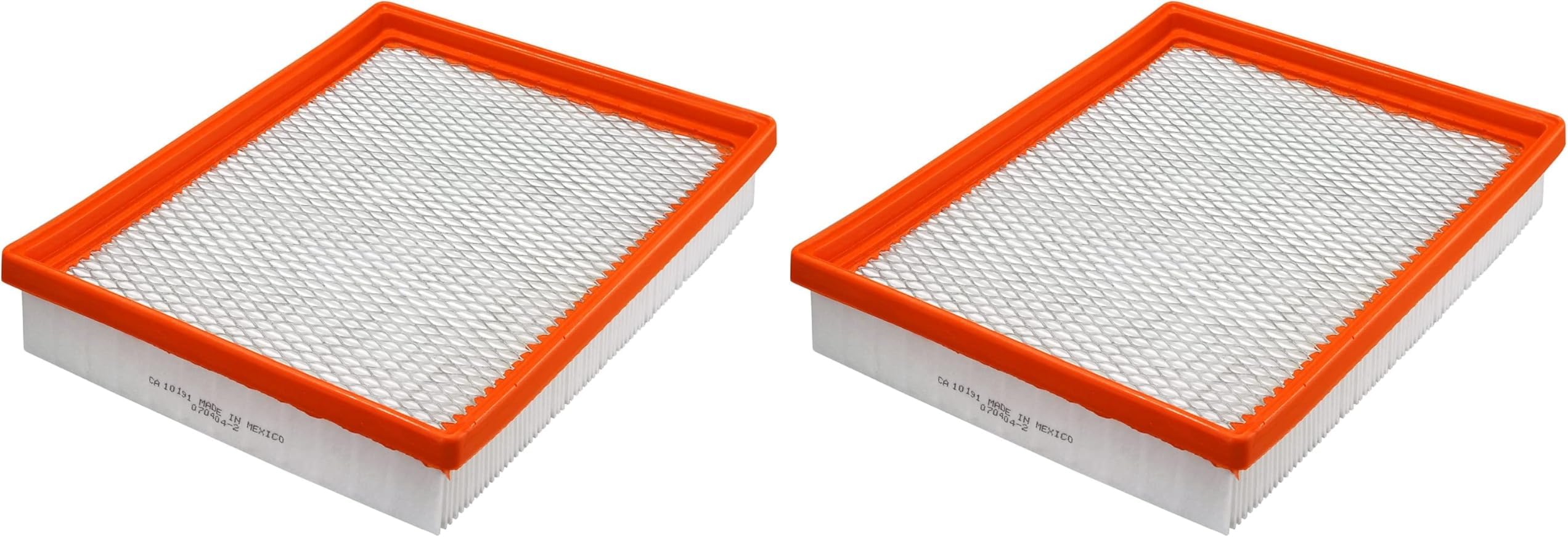 FRAM Extra Guard CA10191 Replacement Engine Air Filter for Select Kia Models, Provides Up to 12 Months or 12,000 Miles Filter Protection (Pack of 2)