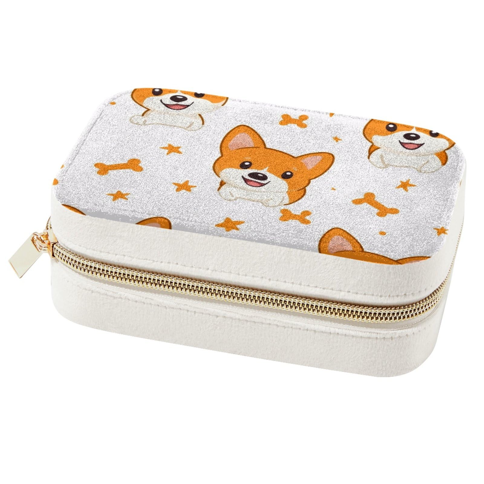 Boîte à bijoux Corgi nomade pour vos voyages et week-ends