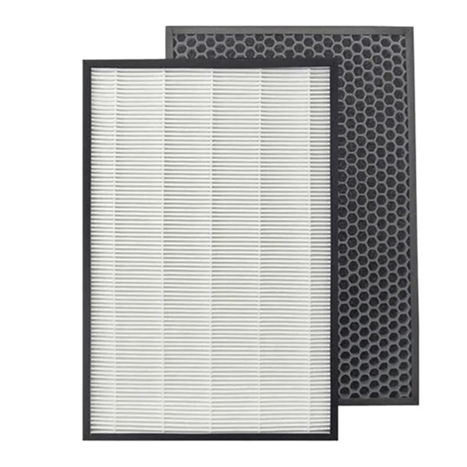 Filtr Węglowy HEPA Filtr Nawilżacza, Compatible With Sharp, Oczyszczacz Powietrza KC-850E KC-850TA KC-850U KC-C100E FZ-C100HFE FZ-C100DFE FZ-C100MFE(1 set)