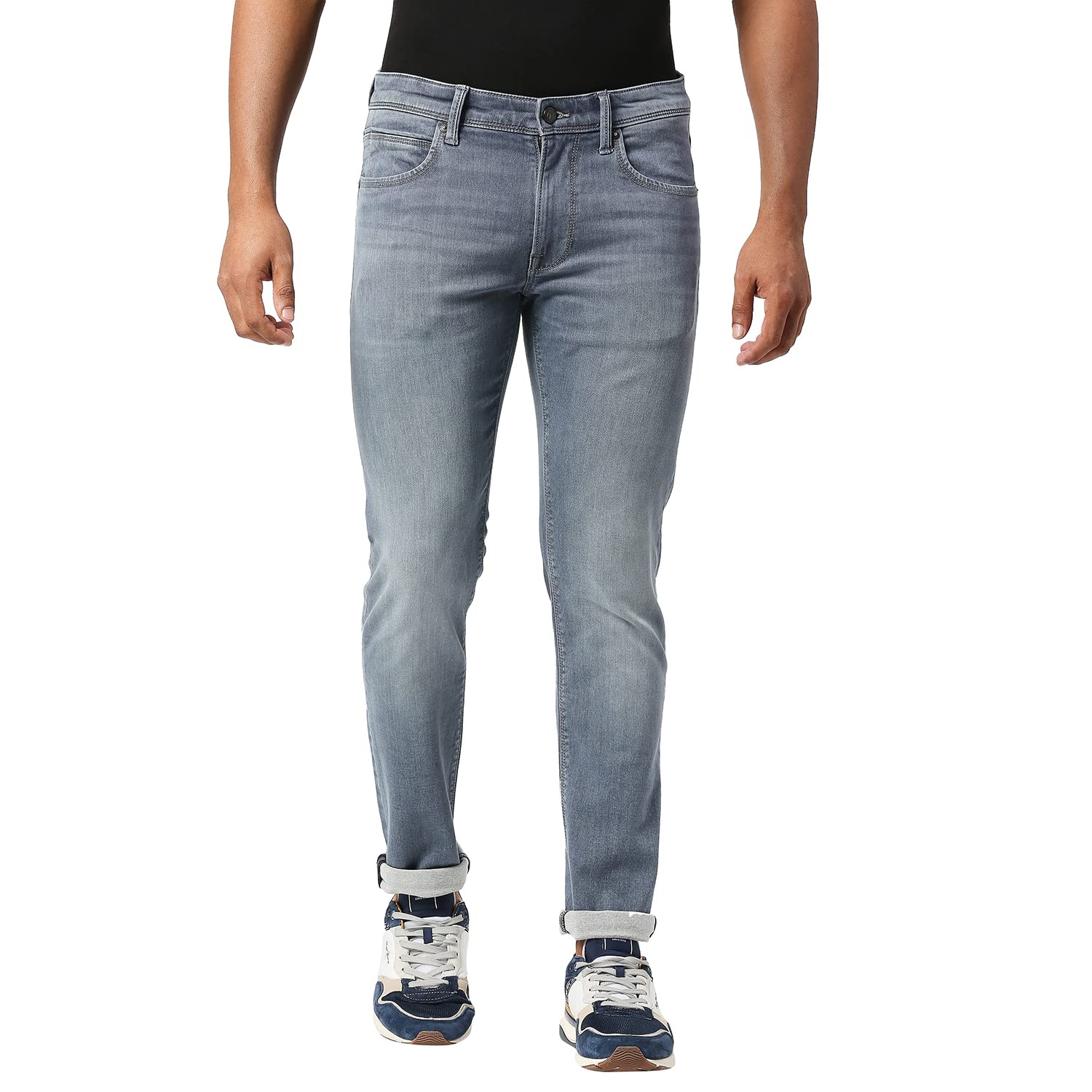pepe jeans Men's Straight Fit Mid Rise Jeans-picture-42