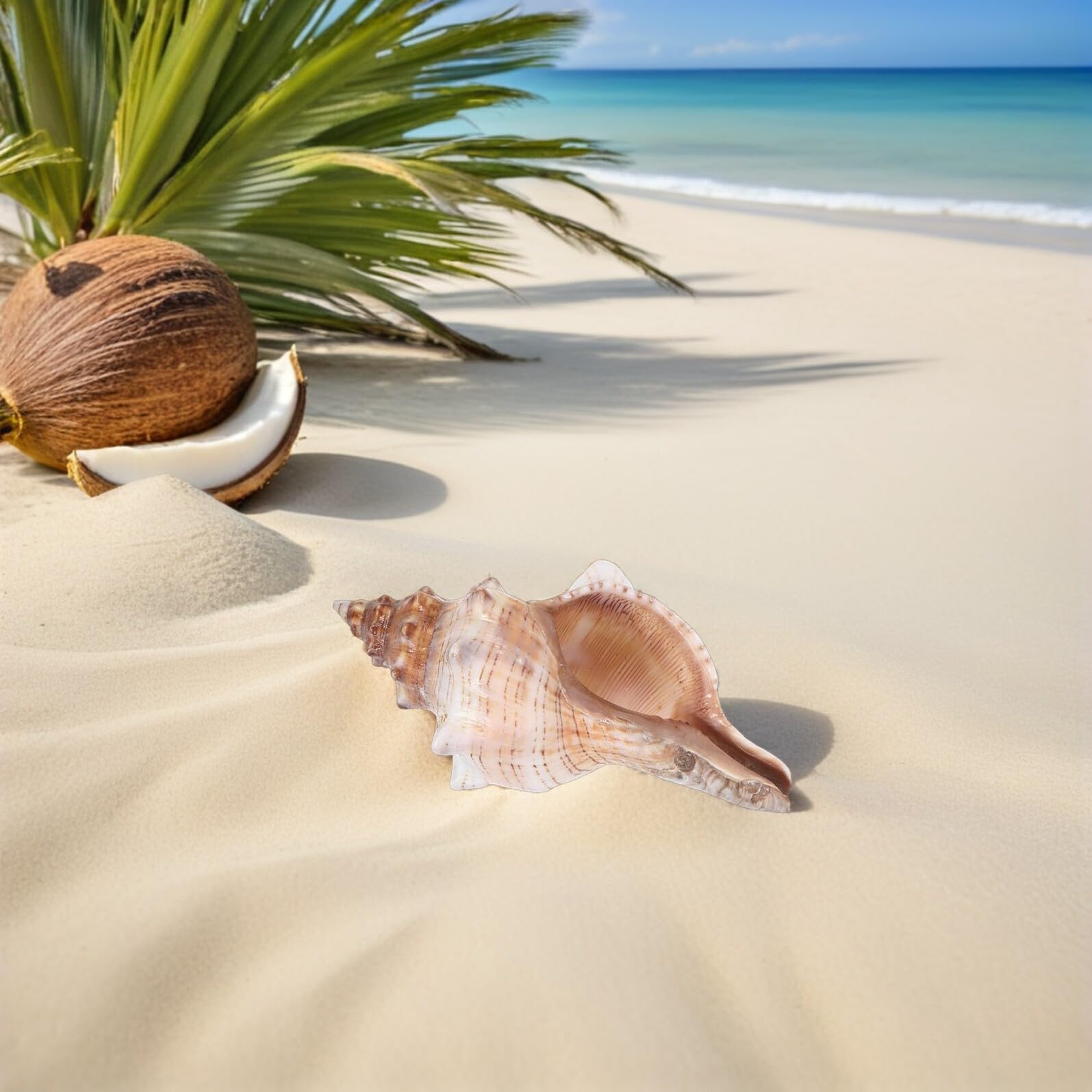Conchiglie di Mare Naturali 16-18 Cm, Riempitivi Decorativi per Vasi e Acquari, Accessori a Forma di Conchiglia per Decorazioni Casa e Feste Tema Spiaggia