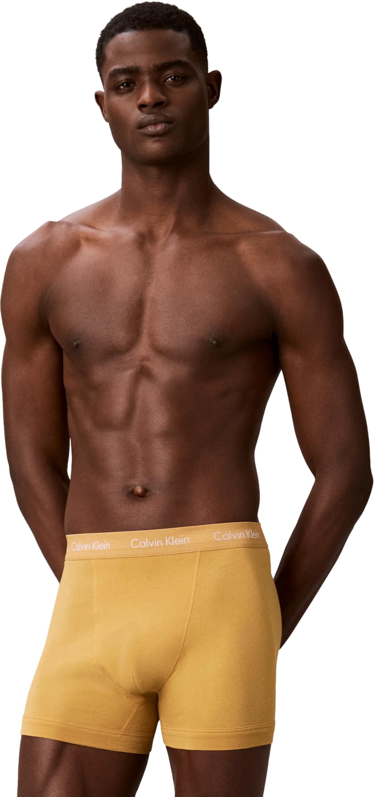 Calvin Klein Uomo Pantaloncini Boxer Confezione da 5 Trunks Intimo, Multicolore (Driftwood/Moonlight Blue/Fanfare/), M