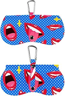 Rosa Cuore di San Valentino Moda Soft Shell Occhiali Custodia Protettiva Occhiali Casi di Cuoio Portatile Occhiali Da Sole Pouch per Uomini Donne 1PCS