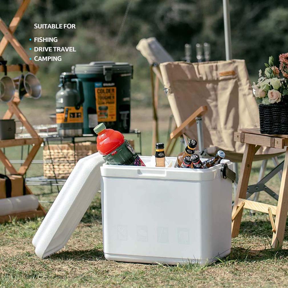 Borsa frigo da campeggio, grande, isolata, portatile, per barbecue