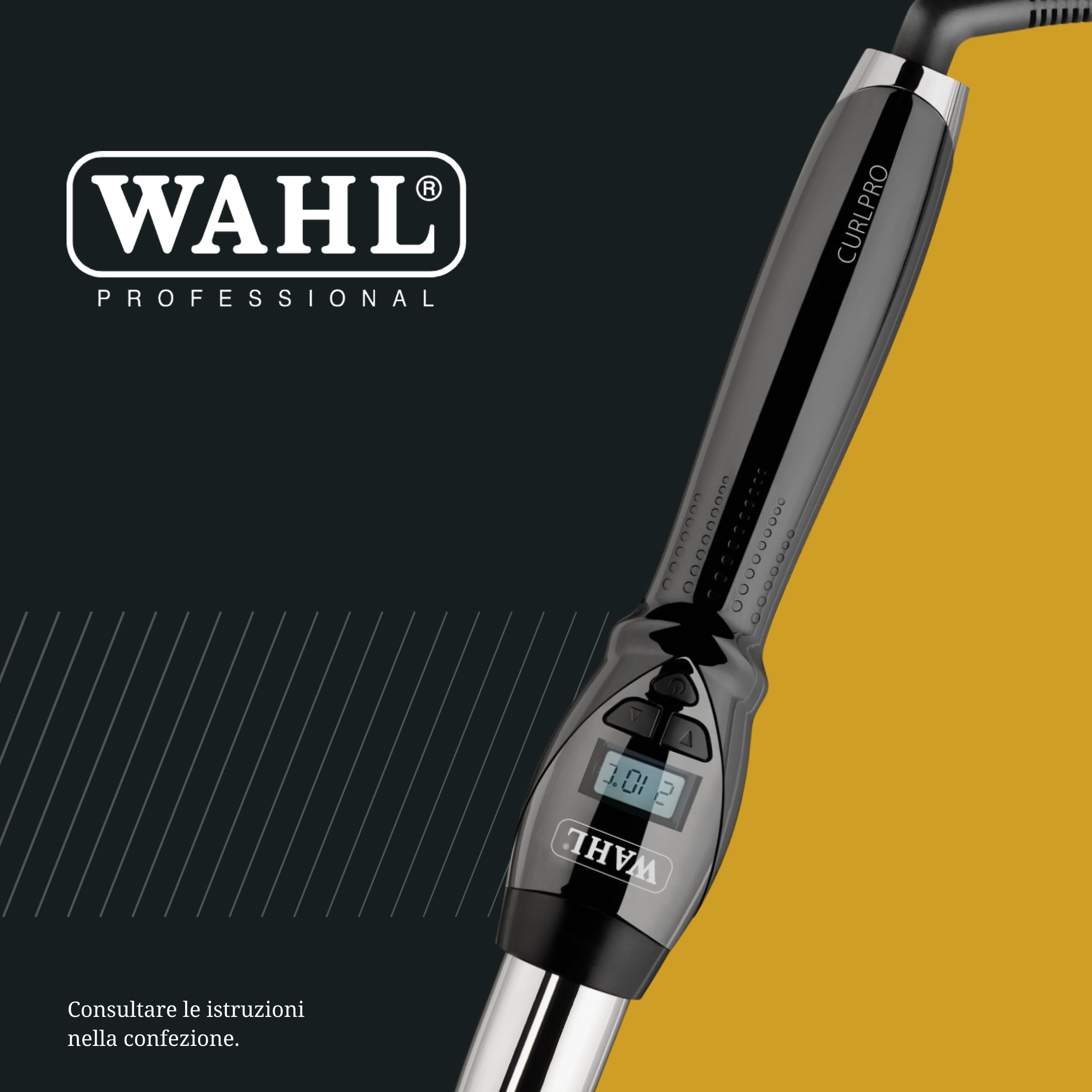Wahl Curlpro 2 - arricciacapelli professionale conico in titanio per styling moderno