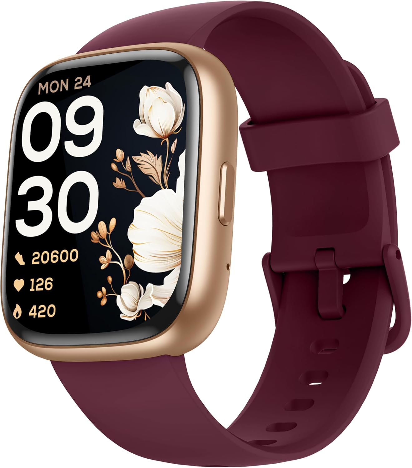 KALINCO Alexa Smartwatch IP68 – Chiamate Bluetooth, 100+ Sport, Frequenza Cardiaca, Stress, Ossigeno, Promemoria Salute, Regalo Ideale - 2