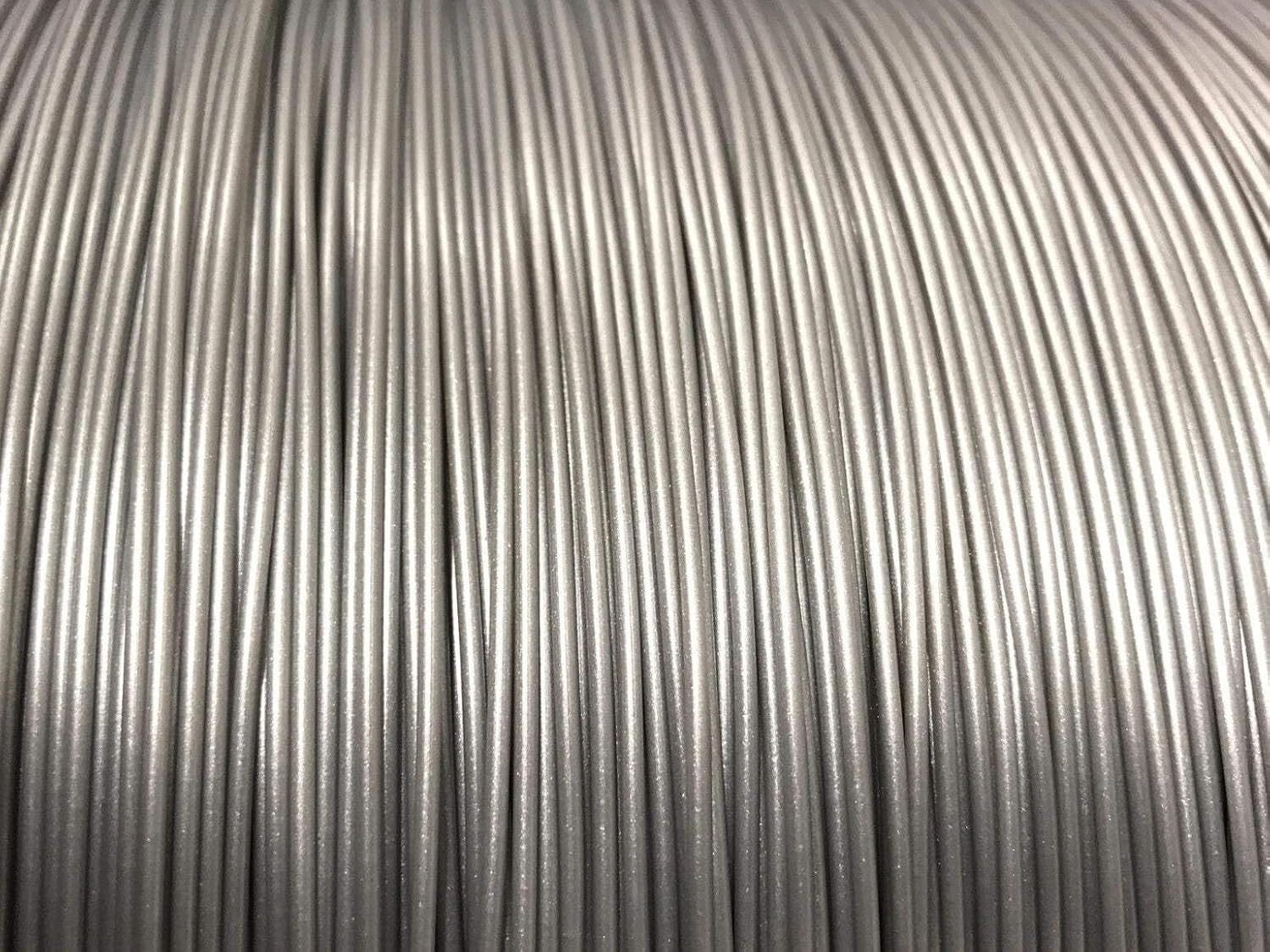 Atomic Filament Metallic Silver V2 PLA Filament AMS Compatible AMS Compatible