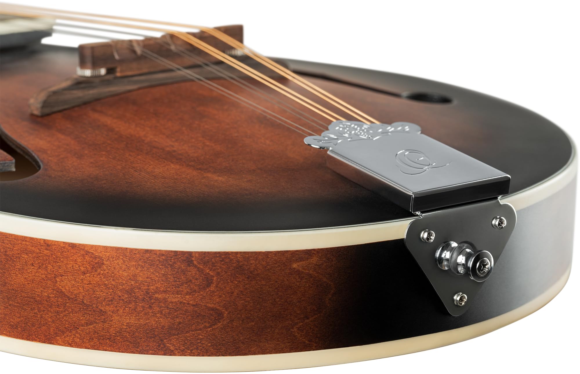 Ortega Guitars A-Style Mandoline Linkshänder – Akustisch, F-Holes – Americana Series – Fichte/Ahorn, Braun (RMA30-WB-L)