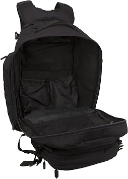 SOG Barrage Tactical Internal Frame Backpack, 64.3-Liter Storage, Black