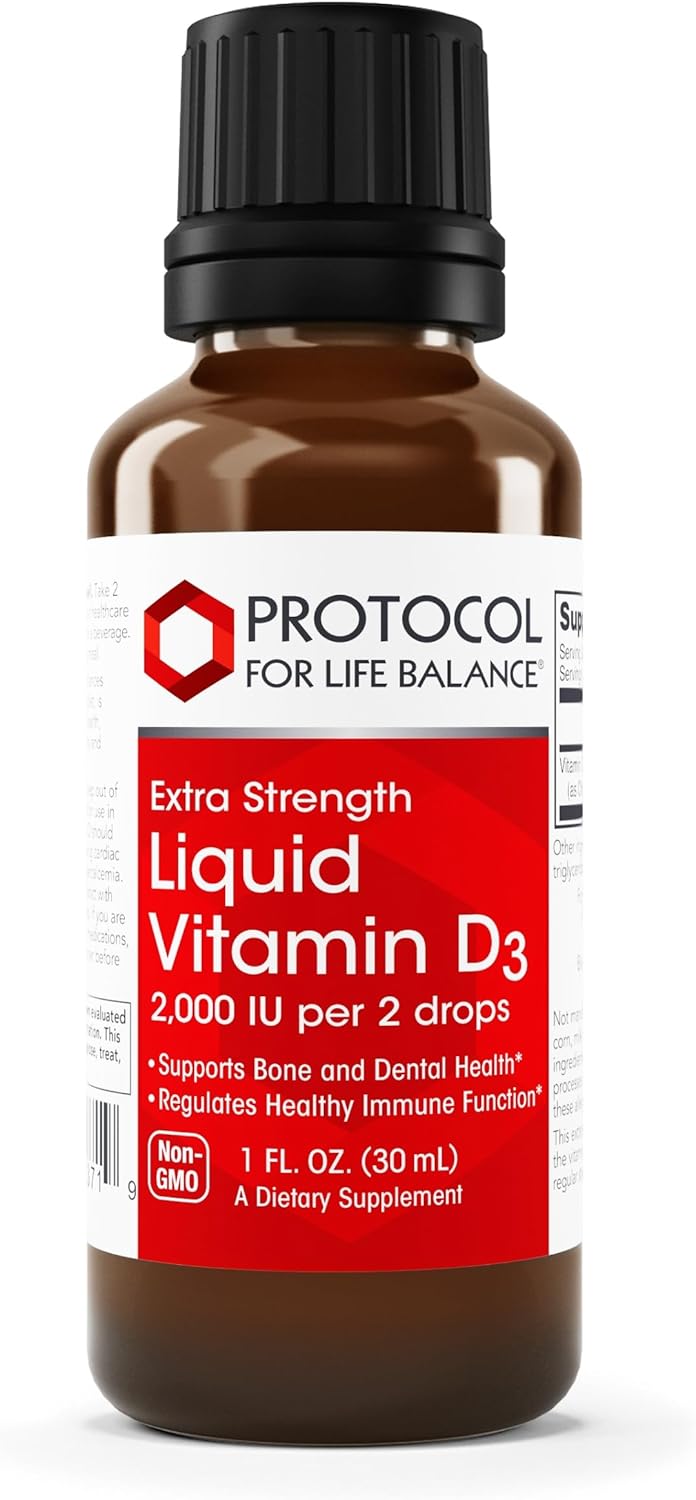 Protocol For Life Balance Vitamina D3 2000 IU 1 Fl Oz