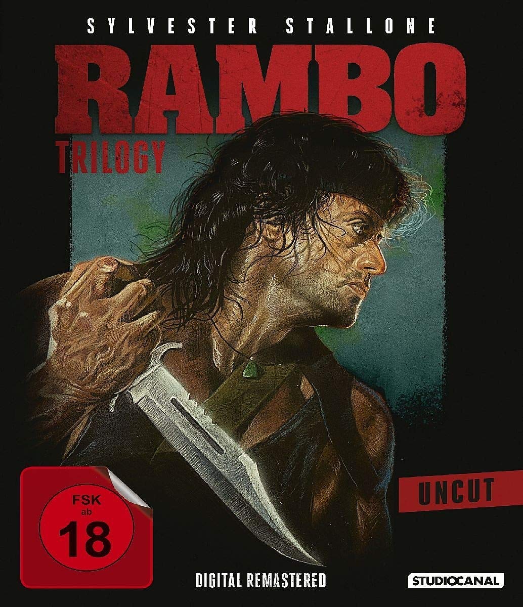 STALLONE,SYLVESTER/CRENNA,RICHARD - Rambo Trilogy - Uncut [3 BRs] (1 BLU-RAY)