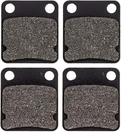 Miniatura 4 de NICHE Juego de pastillas de freno para Yamaha Grizzly 450 400 350 Banshee Big Bear Warrior Wolverine Kodiak delantero aleación semi-metálica acero 2