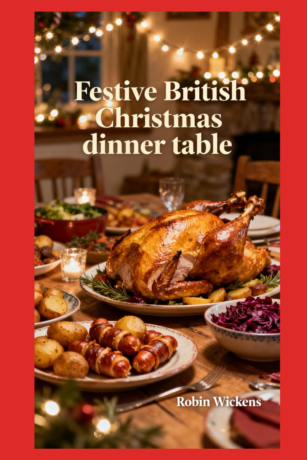A Very British Christmas Dinner (Illustrated)