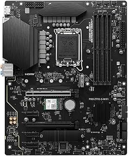 Desktop Motherboard Fit for MSI PRO Z790-S WiFi Motherboard for Core I7 14700K 13700K 12400F LGA 1700 for I5 CPU DDR5 M.2 ATX