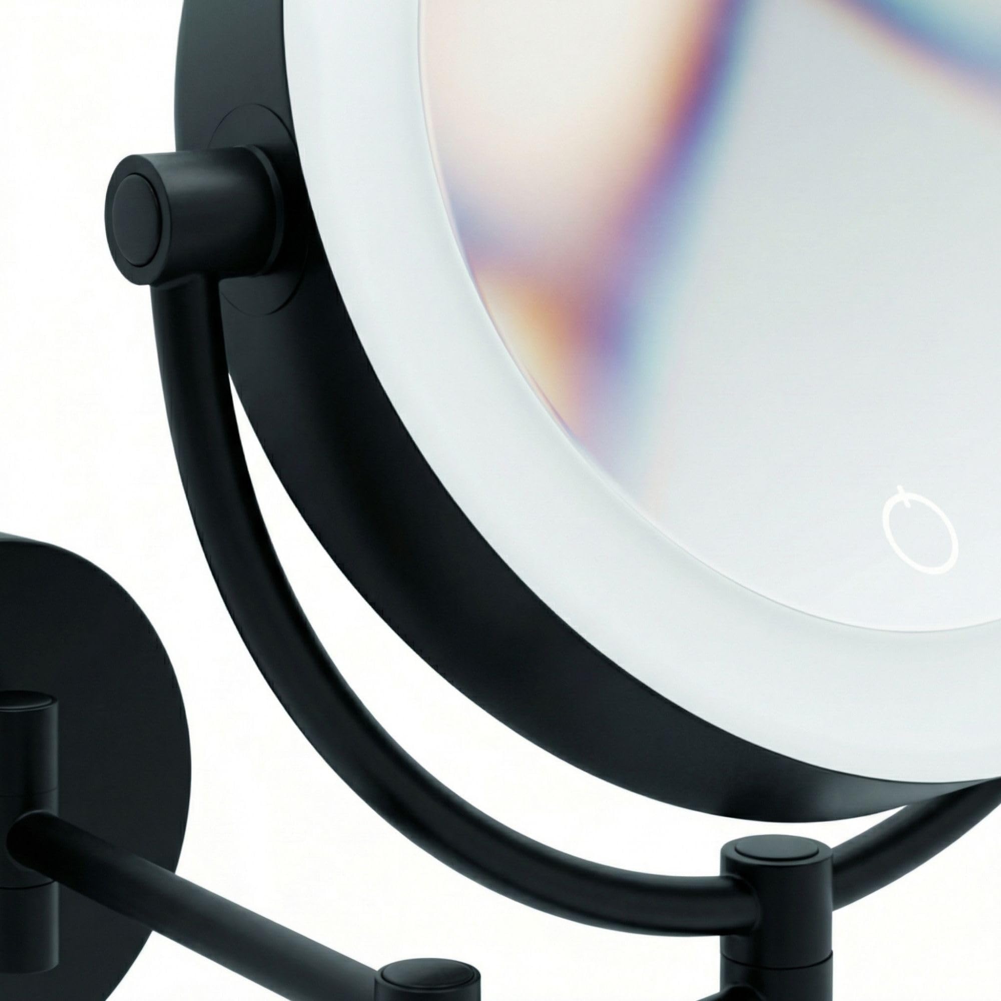Specchio cosmetico XXL Tokyo - Specchio da parete a LED con funzione dimmer, spegnimento automatico, ingrandimento 3x/7x e superficie specchio extra large [classe energetica E]