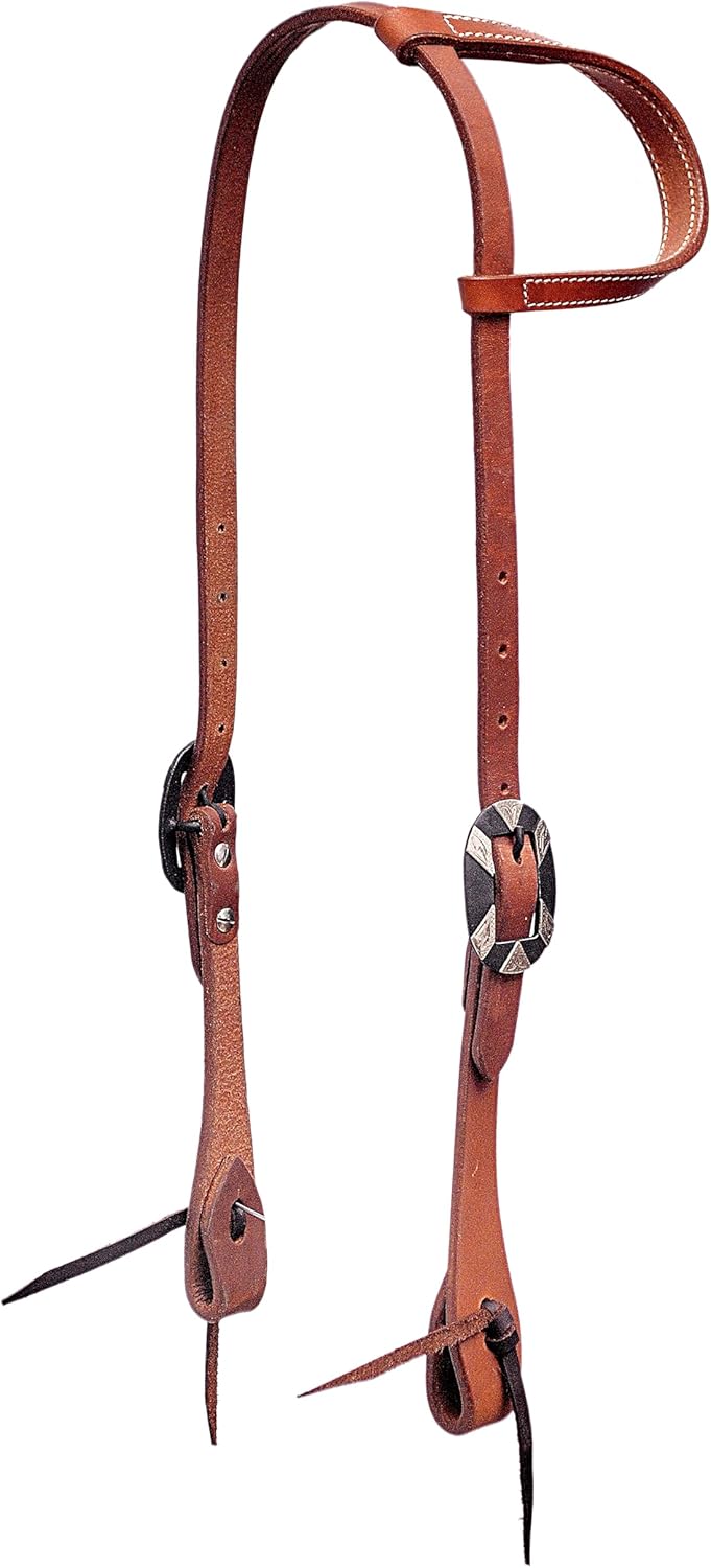BLACK HOOF Handcrafted Designer Hardware Working Tack Headstall