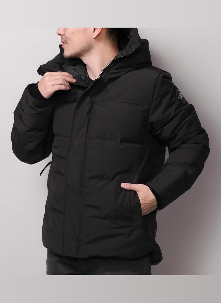 カナダグースBLACK LABELマクミランパーカー ダウンジャケットXS カナダグース/Black Label CANADA GOOSE カナダグース ブラック