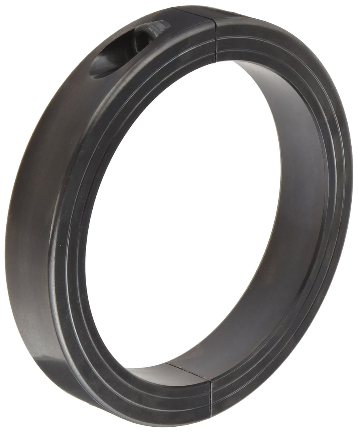 Ruland MSPH-135-F Two-Piece Clamping Shaft Collar, Heavy Duty, Black Oxide Steel, 135mm Bore, 180mm OD, 32mm Width