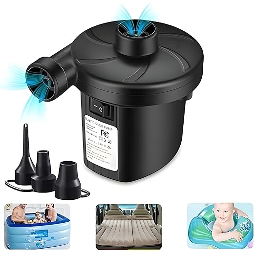 Mini Electric Air Pump - Black