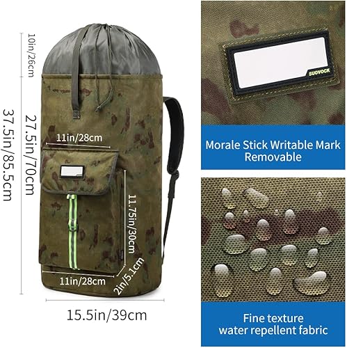 Miniatura 3 de SUOVOCK Bolsa de lavandería, bolsas de lavandería extra grandes y resistentes, mochila de lavandería para estudiantes universitarios, cierre de