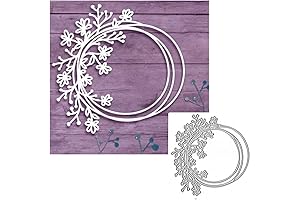 Gorgeous Circle Flowers Lace Metal Dies for Card Making