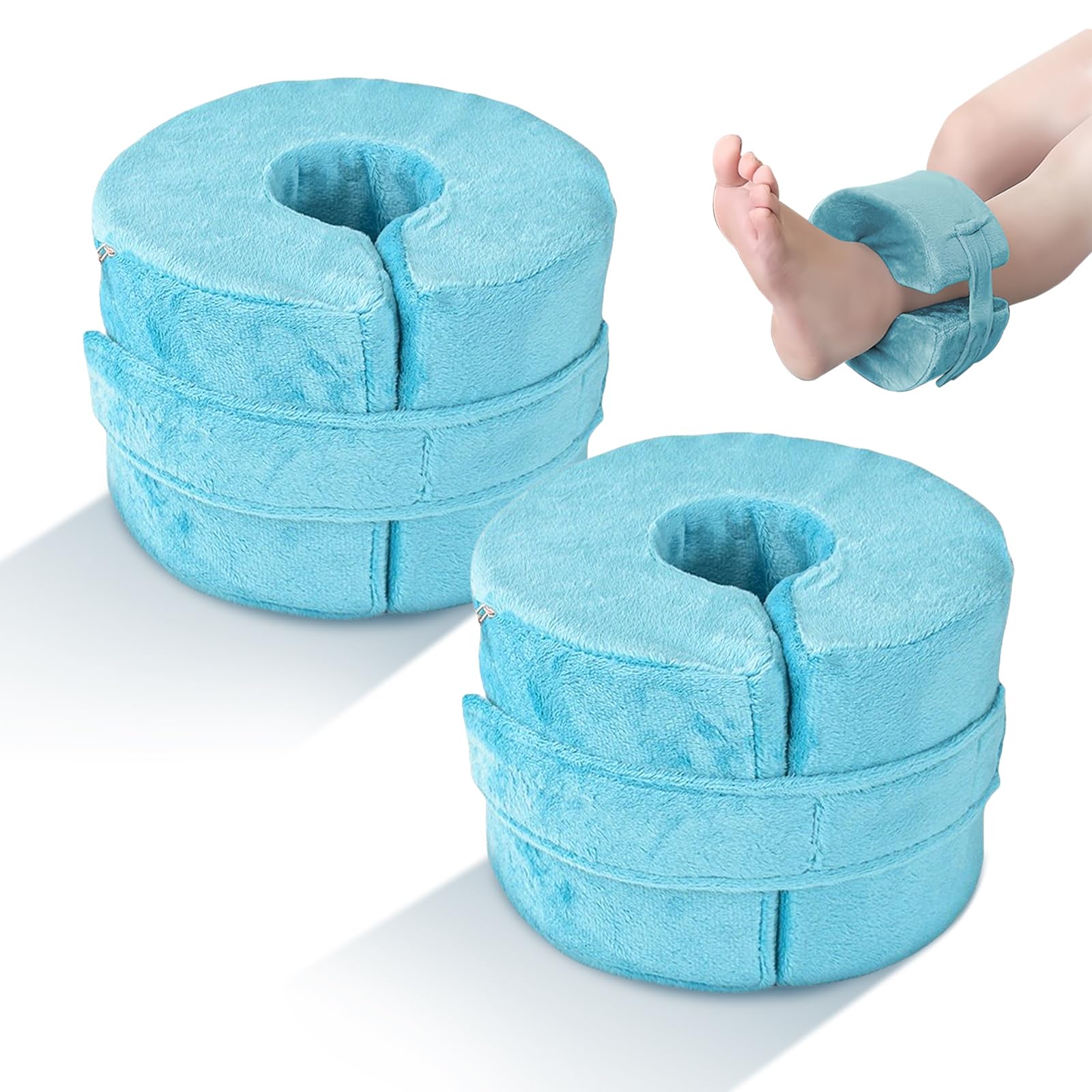 Coussin d'élévation des pieds pour soulager la pression du lit et les douleurs