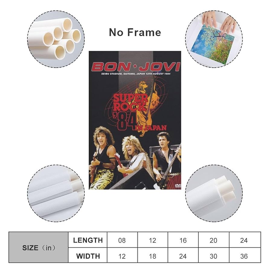 BON JOVI ボンジョヴィ Eagles イーグルス ポスター 9枚セット ボン・ジョヴィ：グレイテスト・ヒッツ（V/G（TAB））／Bon Jovi