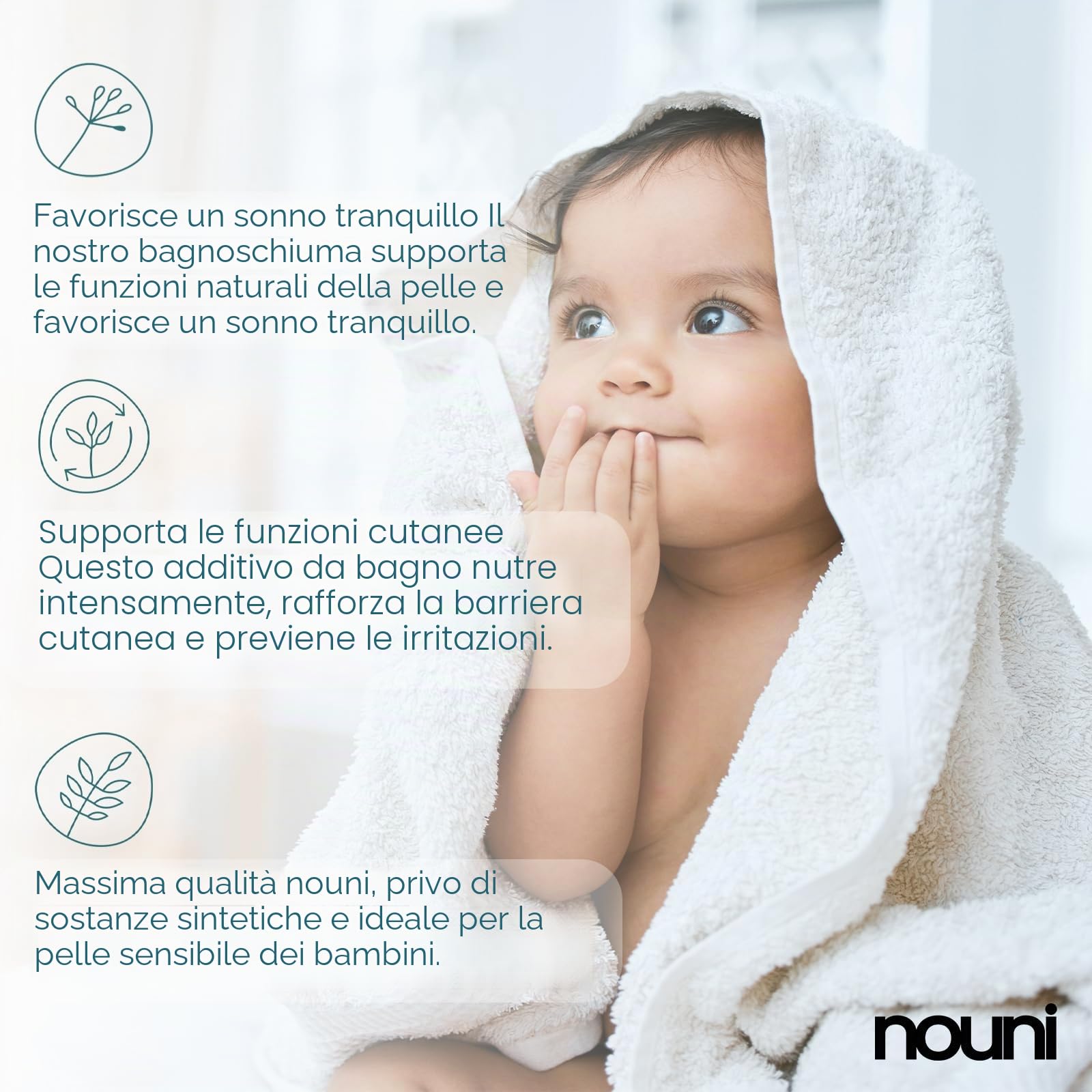 Gel detergente, shampoo e schiuma da bagno per bambini, senza parabeni, microplastica, solfati e siliconi, lenisce la pelle delicata, delicata sugli occhi e sensitiva, innocuo per corpo, viso e