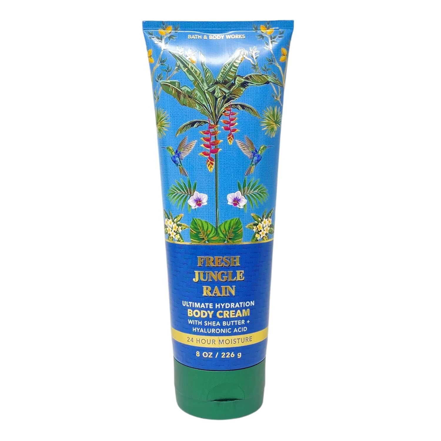 Bath & Body Works Fresh Jungle Rain 3 Piece Gift Set - Fragrance Mist - Shower Gel - Body Cream - with a Natural Oats Bar Soap - Full Size - Image 3