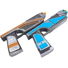 Handmade Westar 35 Bo Katan Kryze Blaster with Stand - Prop Cosplay Both Orange and Blue