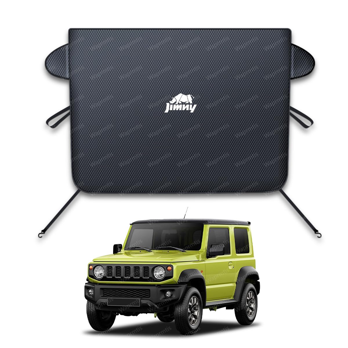 Amazon.co.jp: ジムニー 車用 フロントガラス 凍結防止シェード 防雪