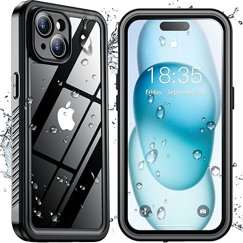 Miniatura 16 de SPIDERCASE Solo diseñada para iPhone 13 Pro Max, funda delgada para iPhone 13 Pro Max de 6.7 pulgadas, transparente Naranja,Negro /