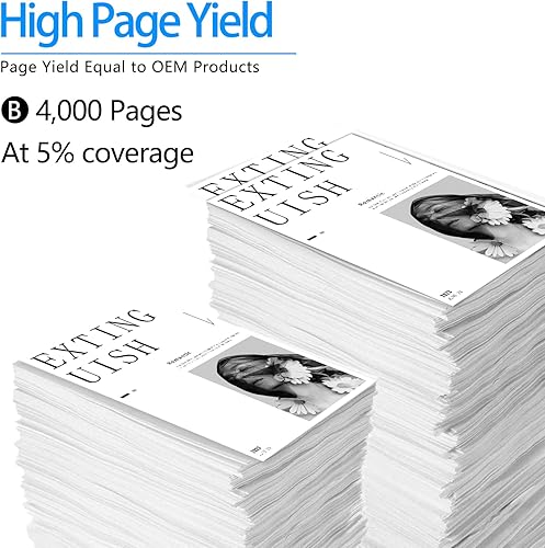 Miniatura 3 de NineLeaf Cartucho de tóner de repuesto compatible para impresora láser Samsung MLT-D118L MLTD118L Xpress M3015DW Xpress M3015DW/XAA Xpress M3065FW